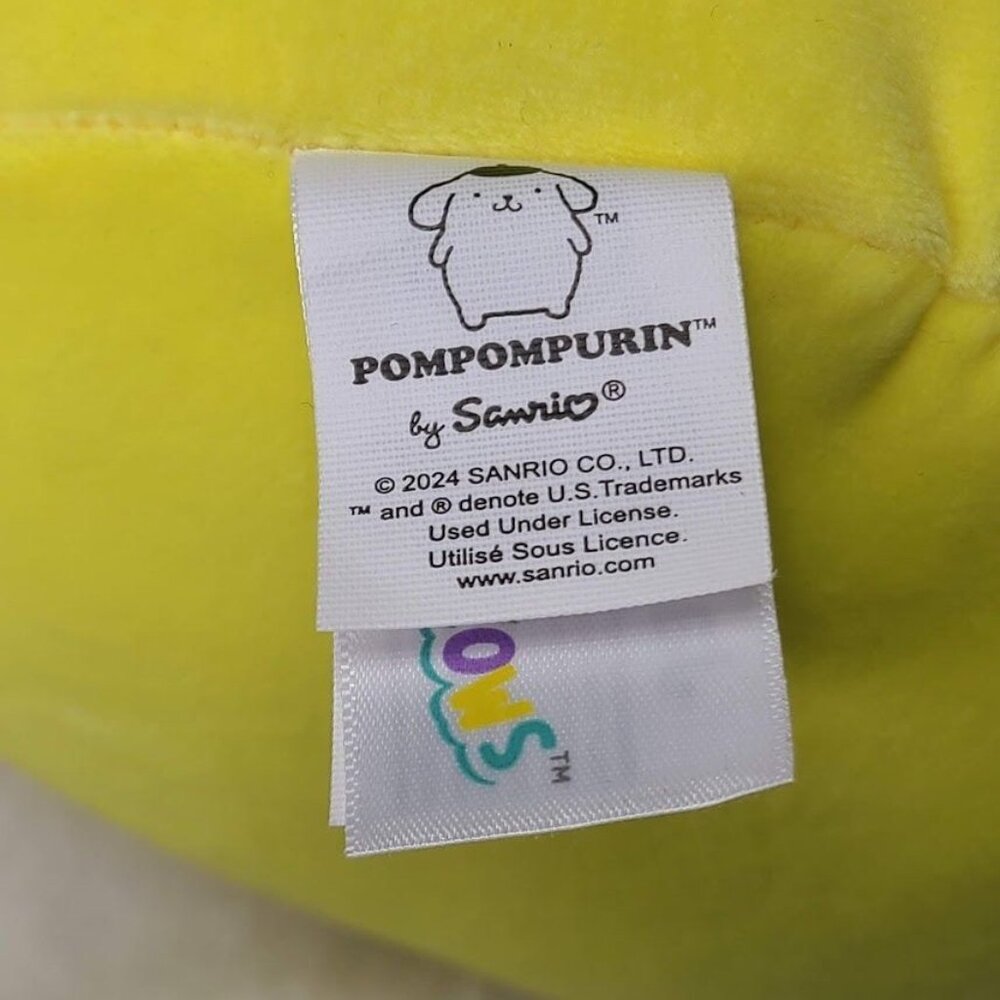 Hello Kitty Squishmallow Plush Pompompurin Costume Hoodie 8" Removable Hood NWT - Picture 9 of 14